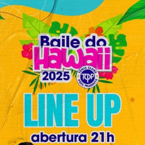 Baile do Hawaii do Tênis Clube acontece neste sábado e setores Camarote e VIP já estão esgotados